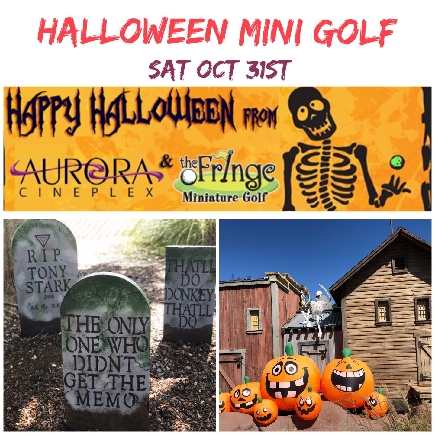 Happy Halloween Mini Golf